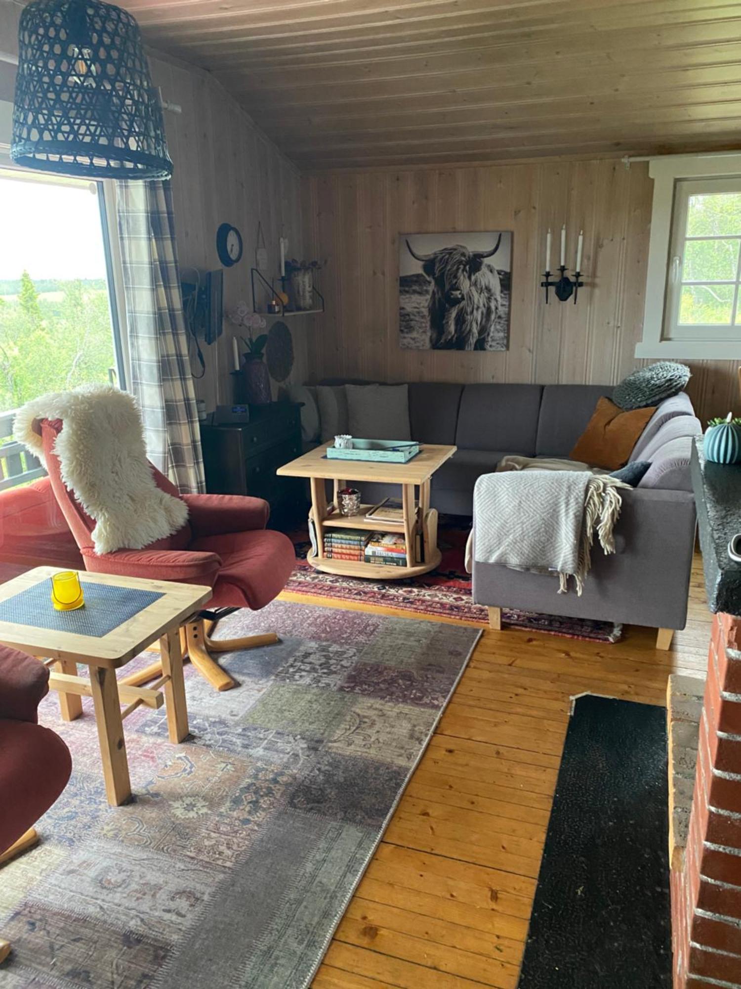 Cabin In The Mountain, Outstanding View & Solar Energy Slidre Exterior photo
